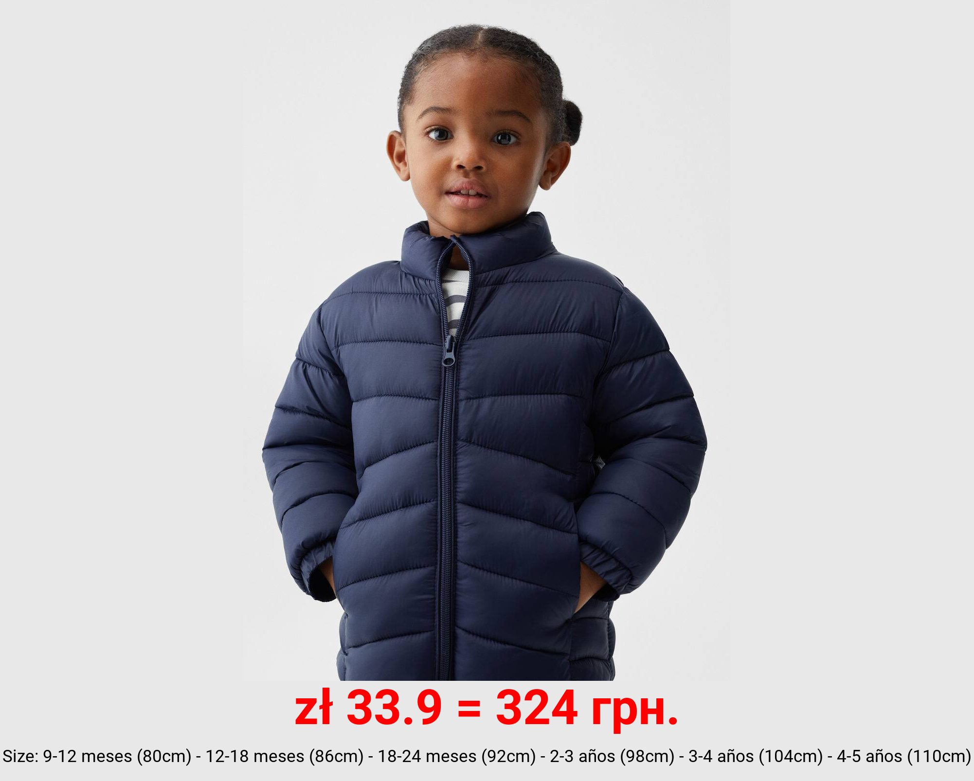 Anorak acolchado cremallera