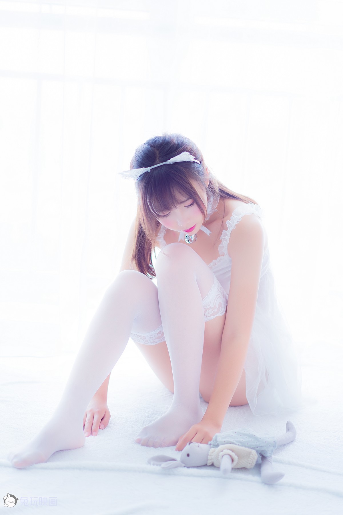 Cosplay 面饼仙儿 吊带睡衣 8