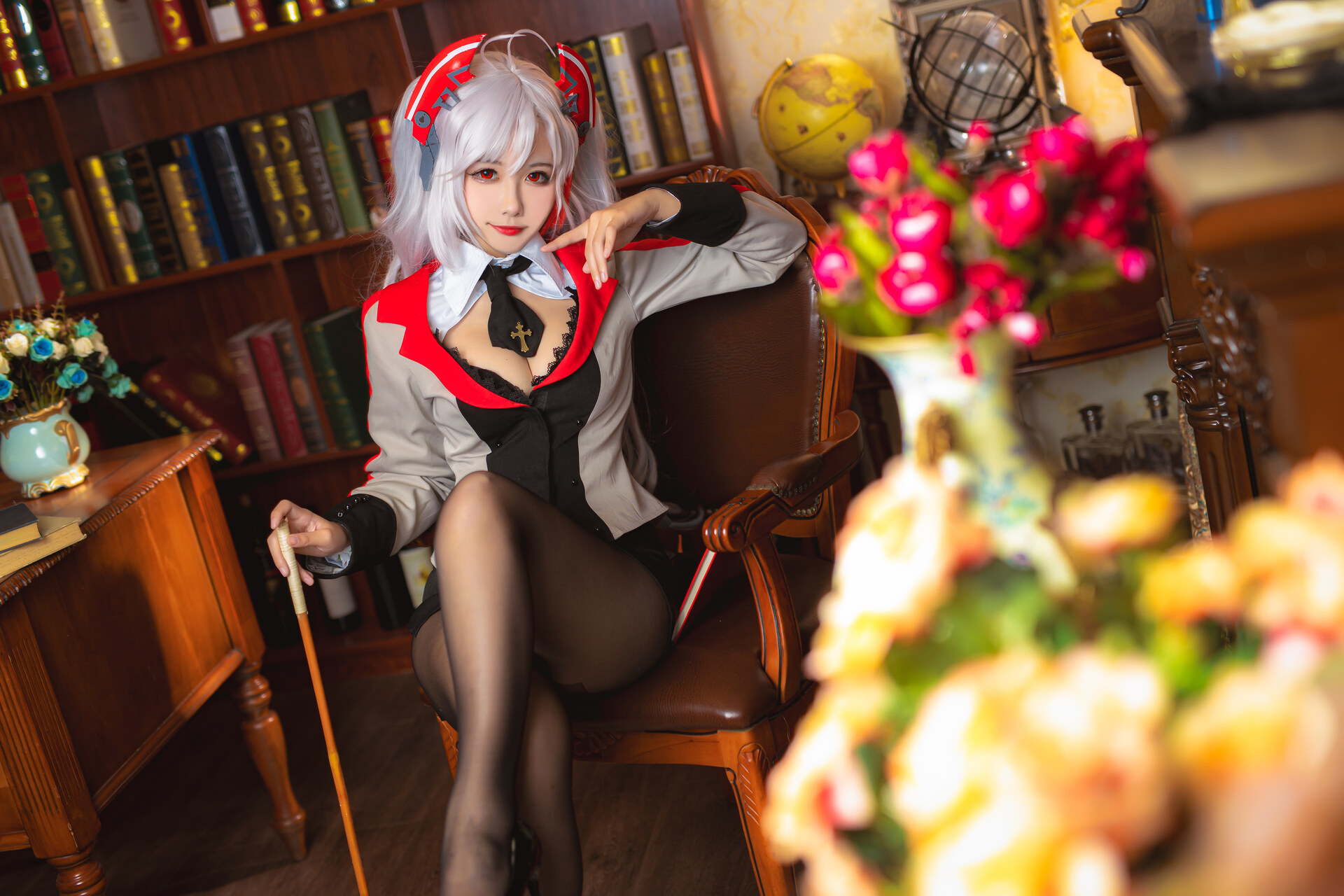 [Momoko葵葵] Prinz Eugen 欧根亲王 Teacher Ver. 1