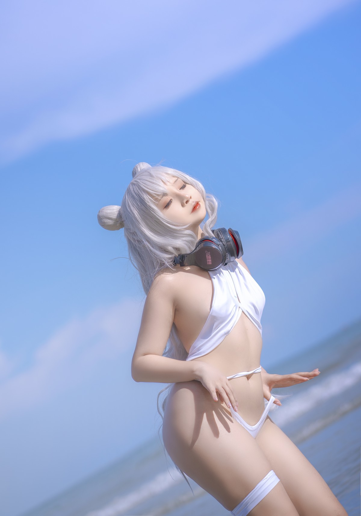 Sayo Momo Cosplay 恶毒 ル・マラン Le Malin bikini 14