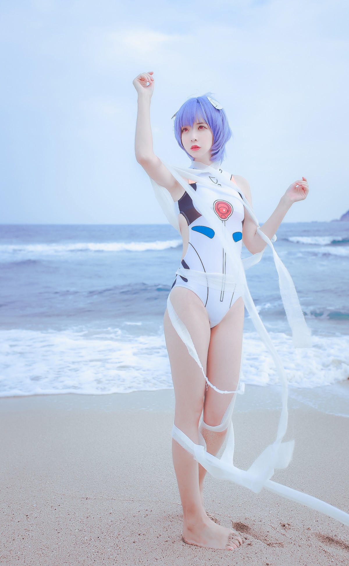 Cosplay 疯猫ss 绫波丽 2
