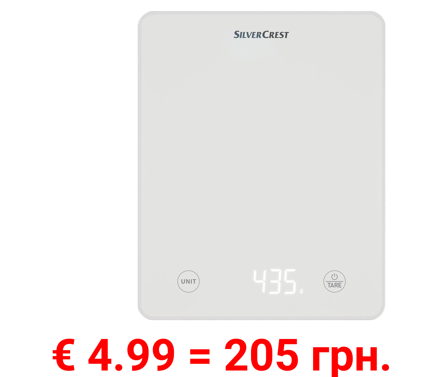 SILVERCREST® KITCHEN TOOLS Küchenwaage Smart »SKWS 5 A1«, Abschaltautomatik