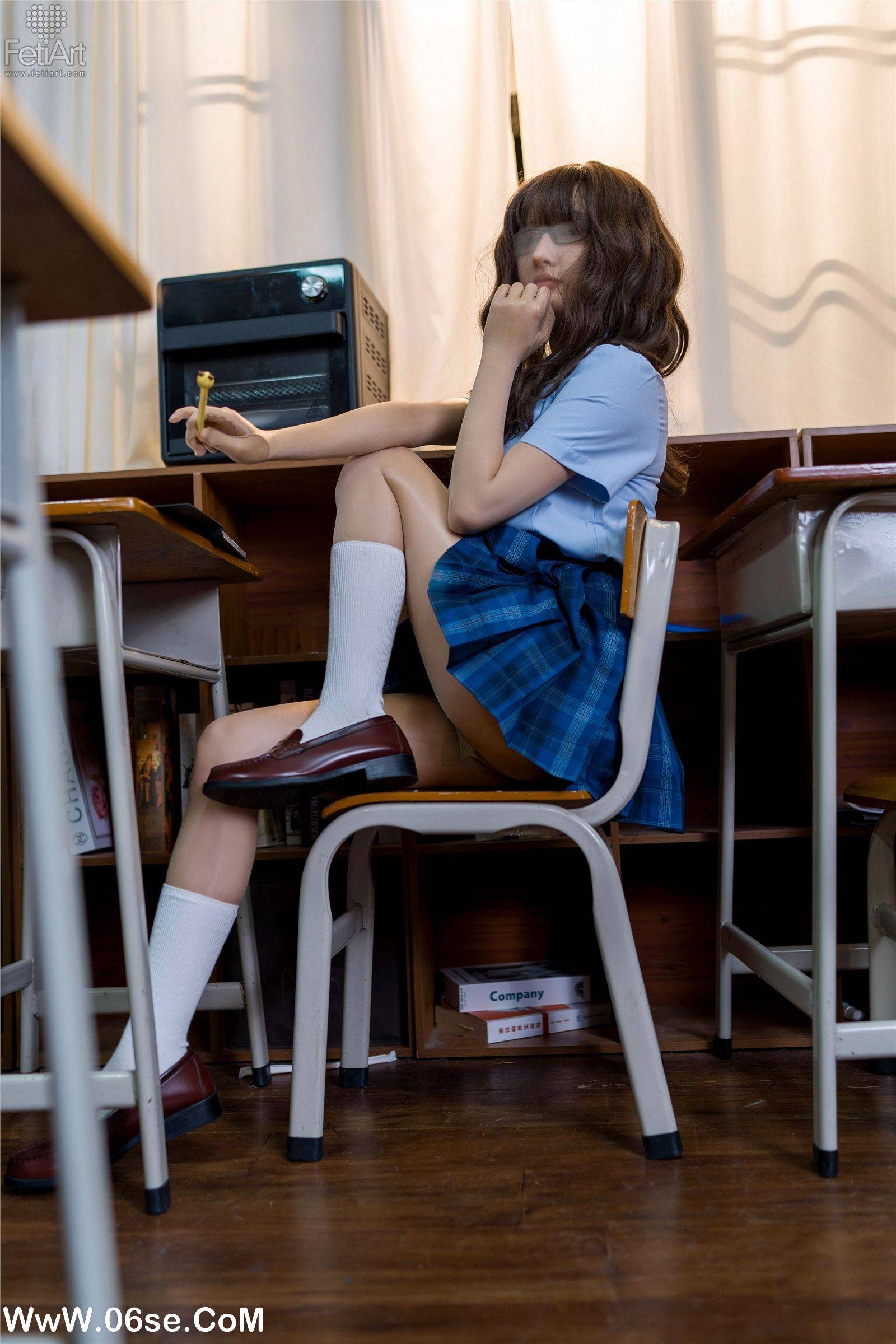 图片[24]-[FetiArt尚物集] NO.00057 Pantyhose Encasement Classmate-六色网