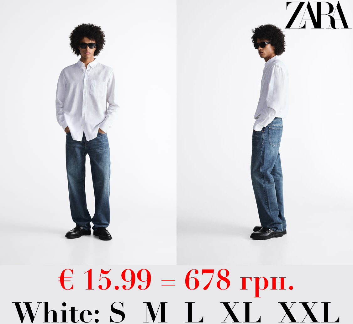 COTTON - LINEN SHIRT