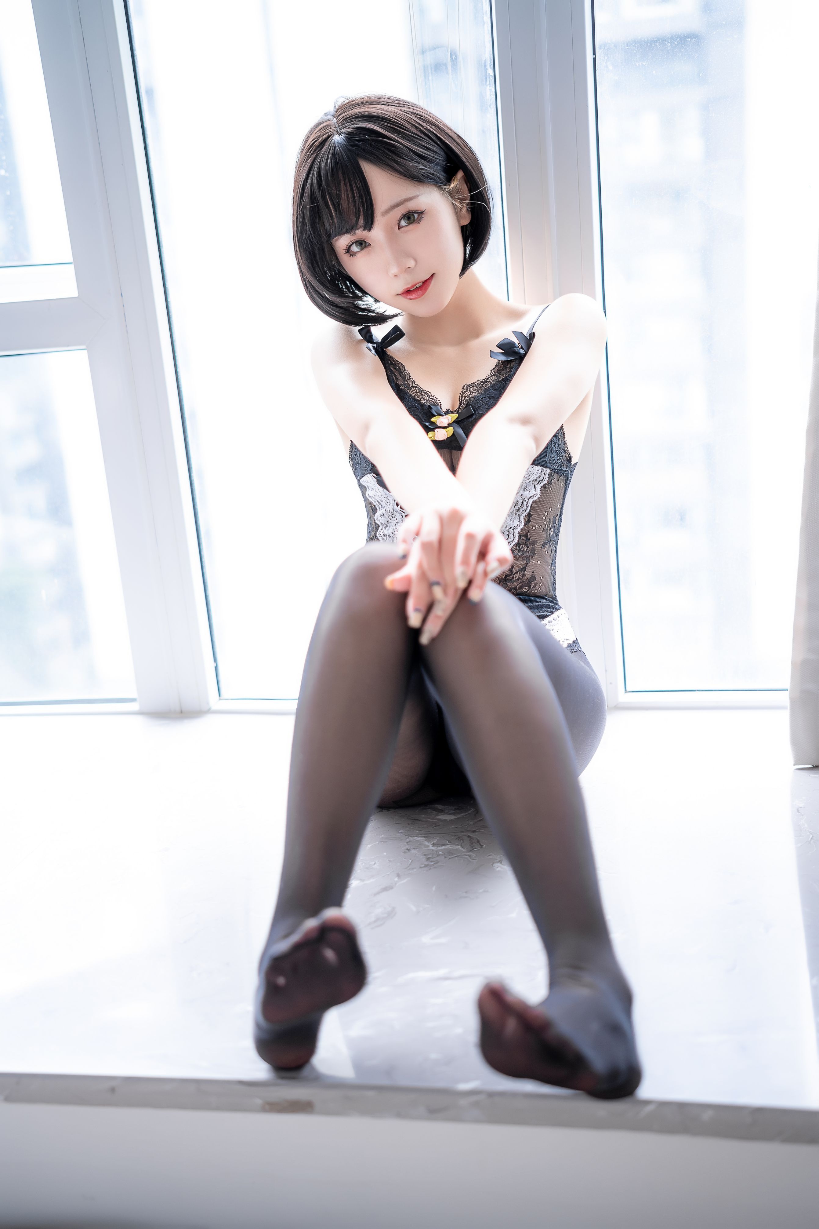 蓝小沂KiKi - NO.11 黑色 [28P-398MB] 11
