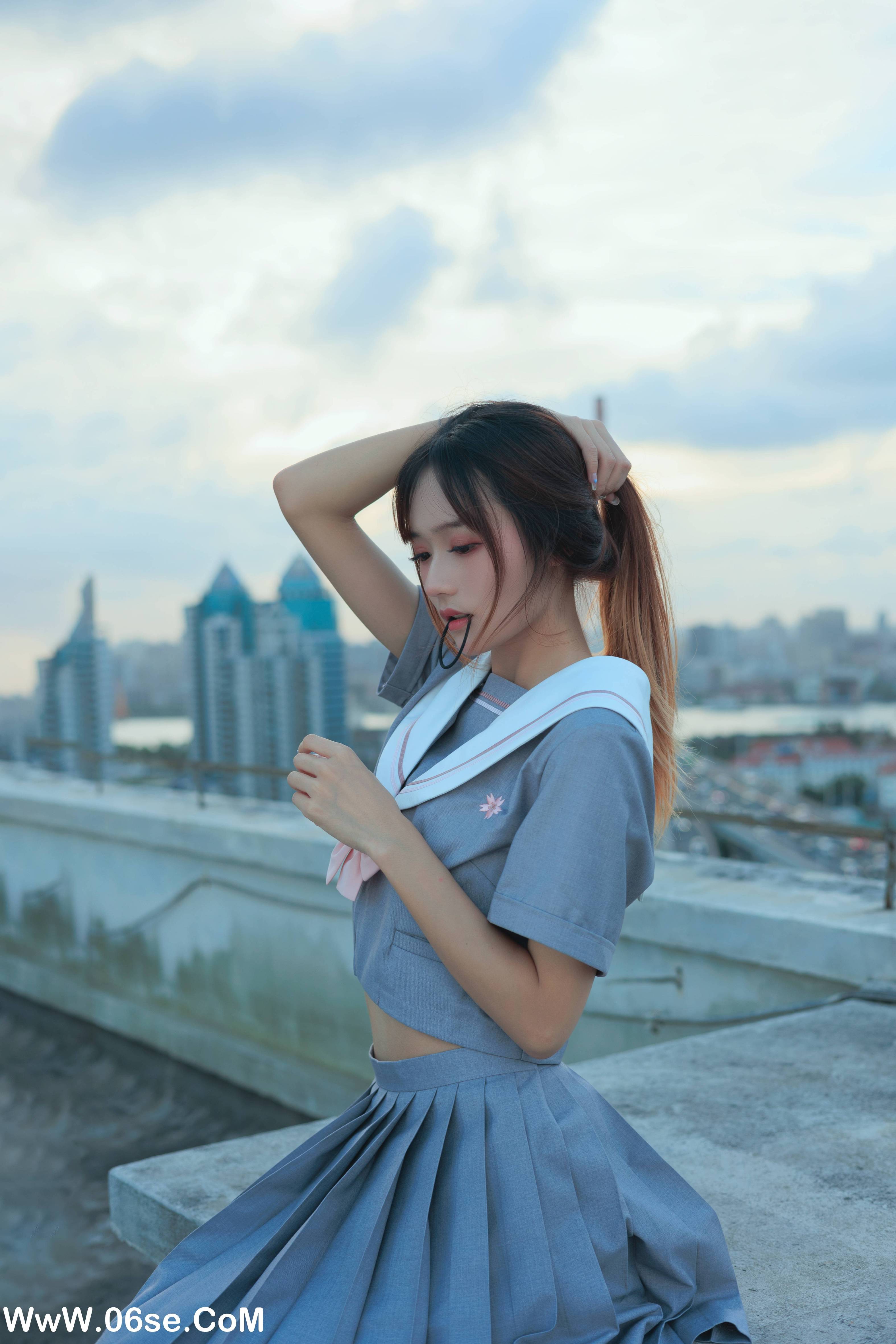图片[21]-[YITUYU艺图语]2022.06.12 天台纸飞机 兔子Zzz不吃胡萝卜[28P-252.64MB]-六色网