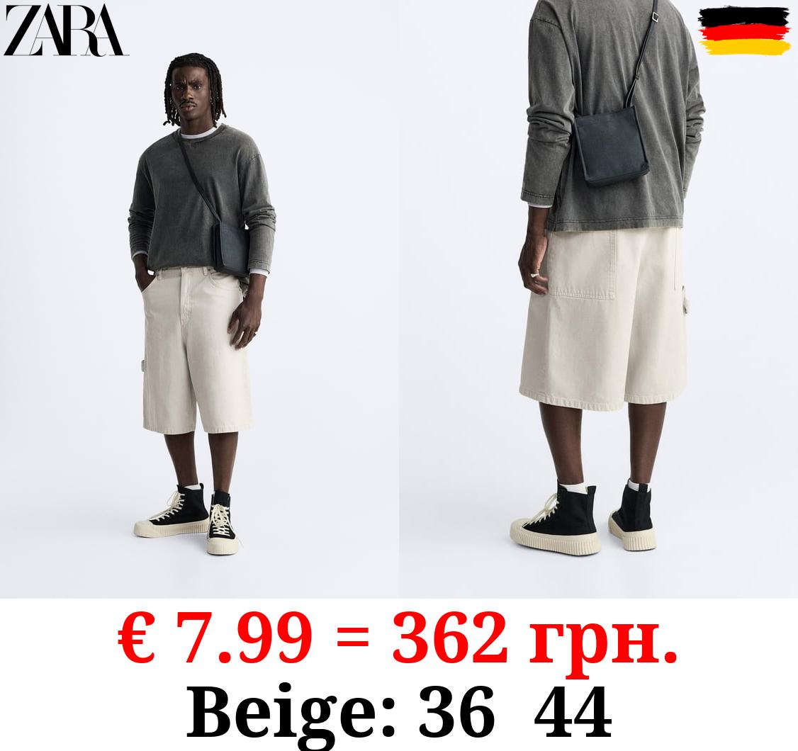 CARPENTER BERMUDA SHORTS WITH POCKET