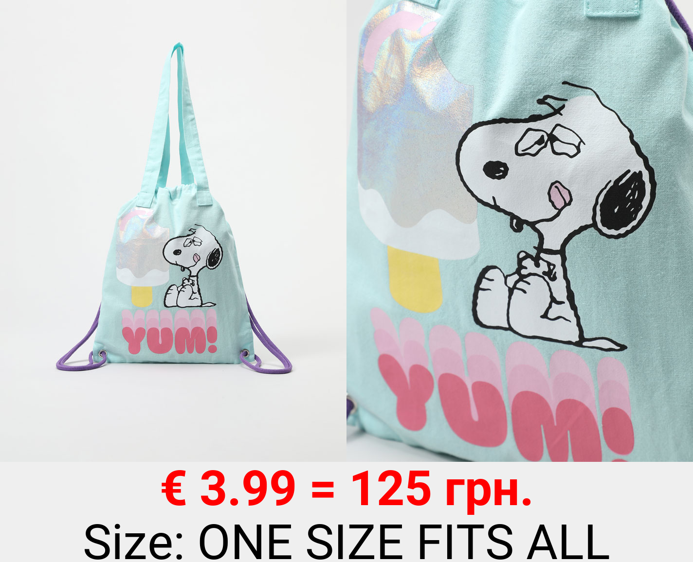 Snoopy Peanuts™ bucket backpack