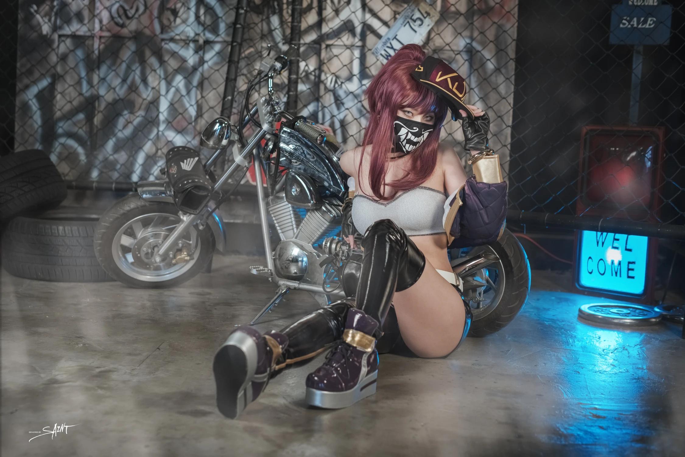 Yuna 유나, [SAINT Photolife] KDA Akali 17