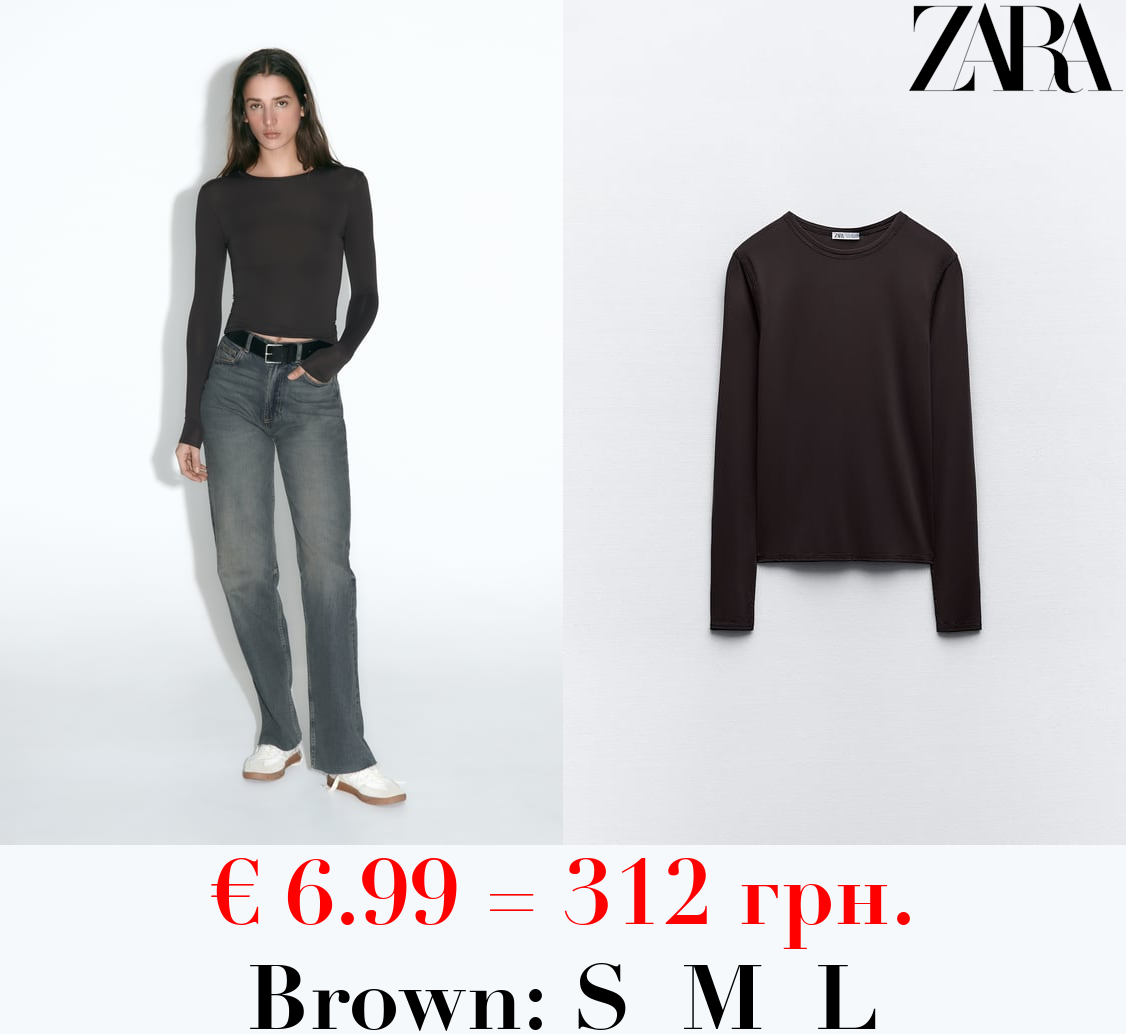 LONG SLEEVE POLYAMIDE T-SHIRT