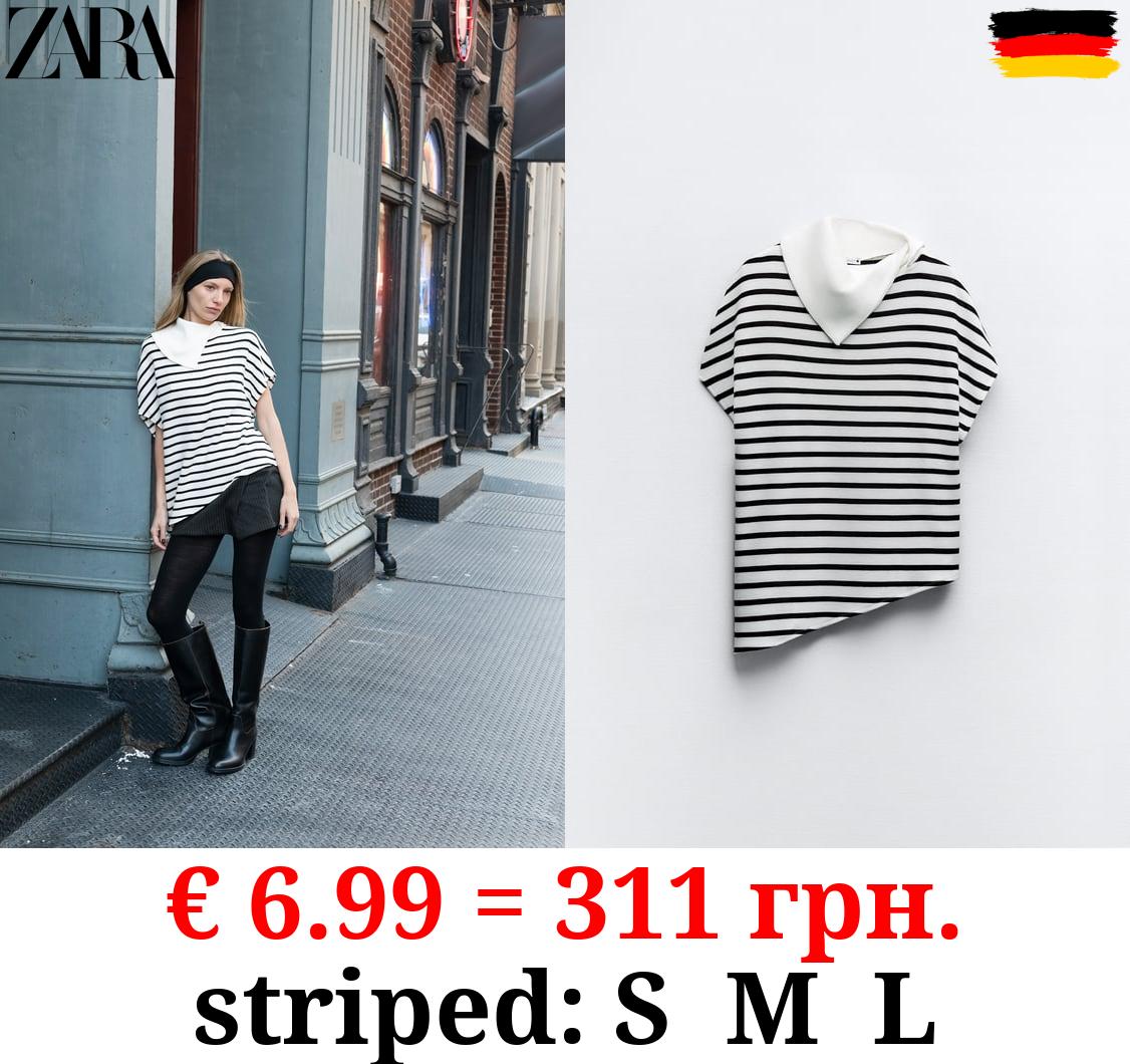 STRIPED SOFT SWEATER