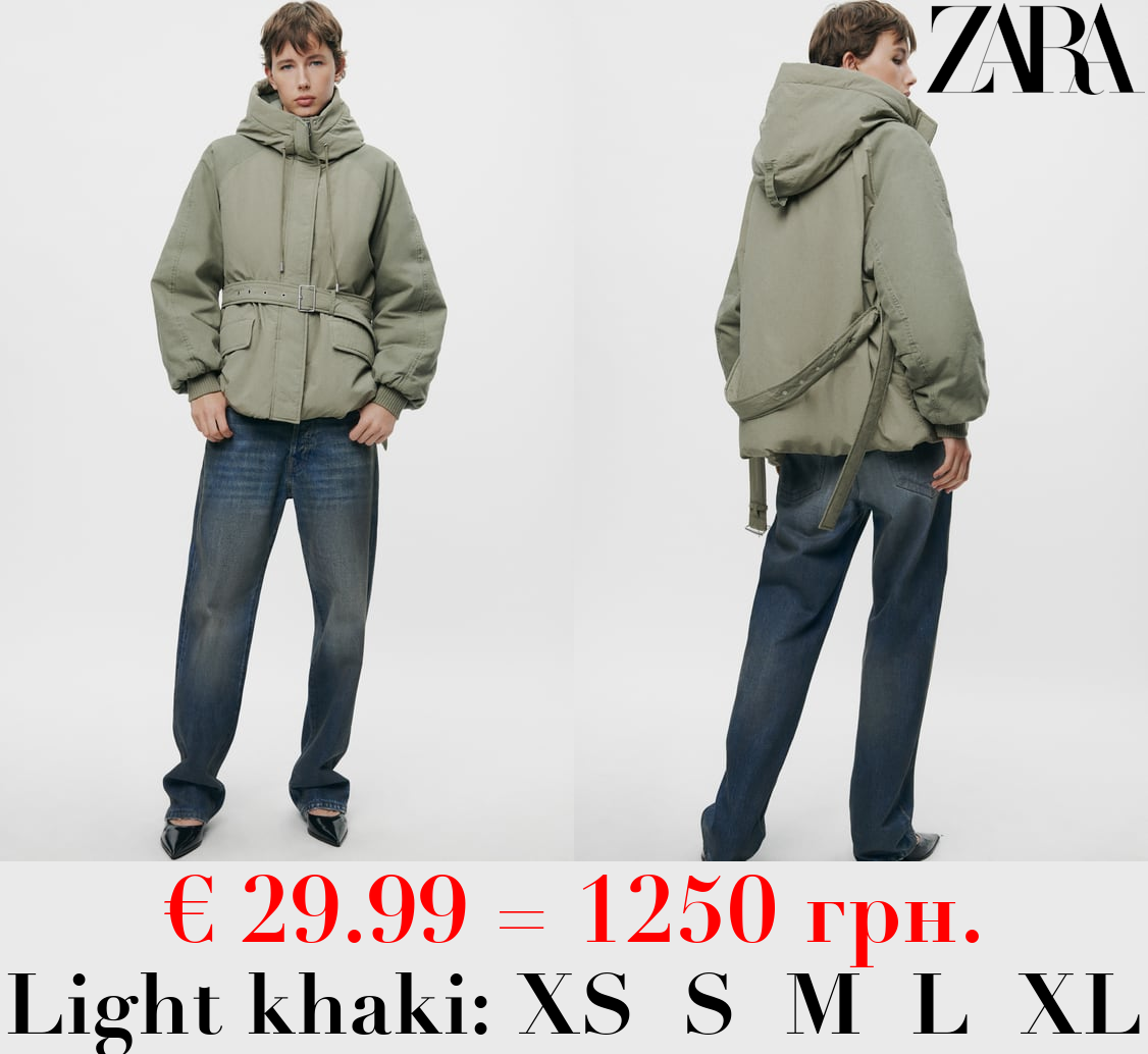 ZW COLLECTION CONTRAST PADDED JACKET