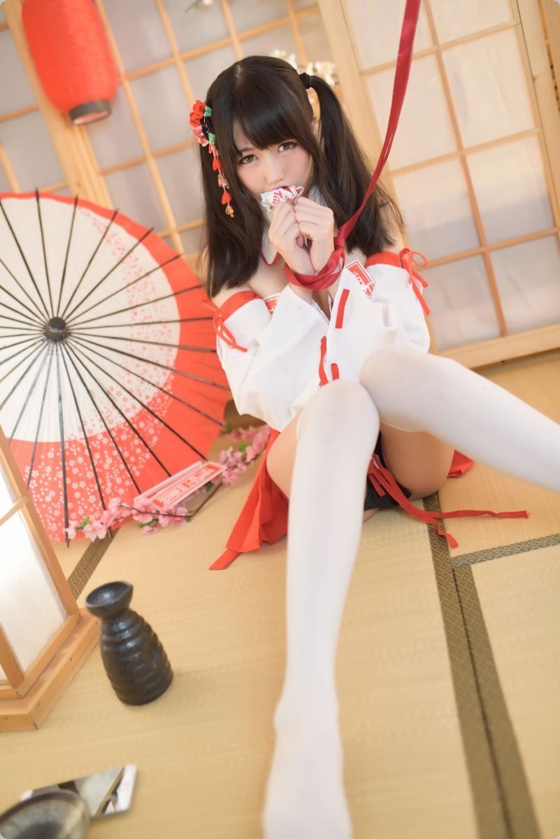 [Cos]魔物喵 - 巫女[53P] 34