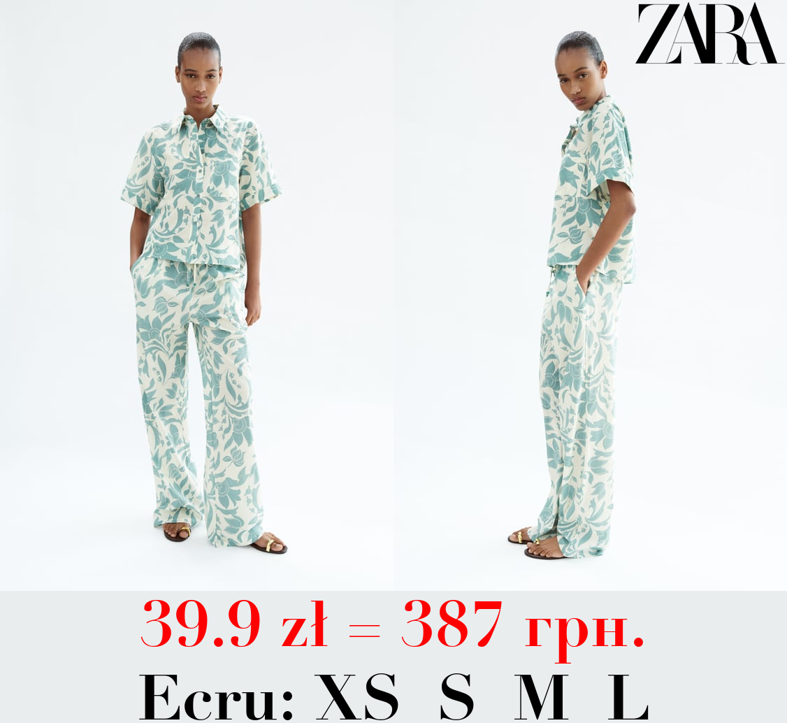 PRINTED COTTON SHIRT