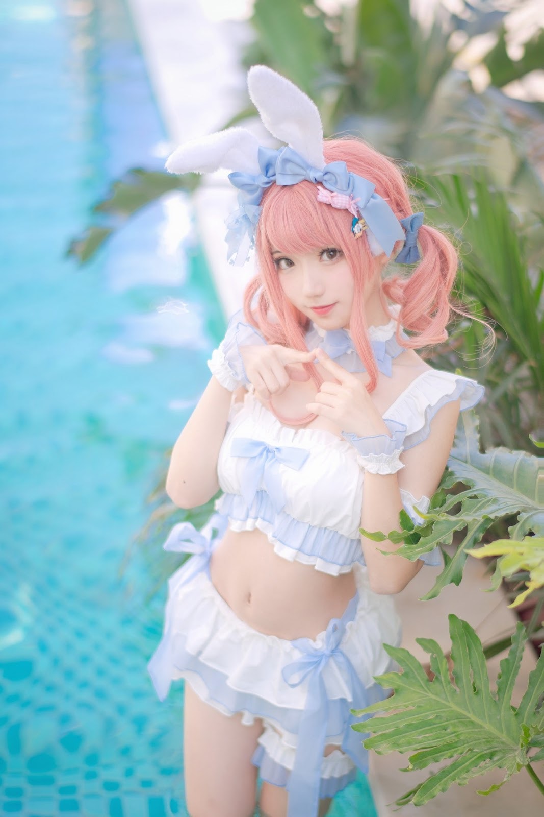 [花柒Hana] 夏日甜芯 泳装 33