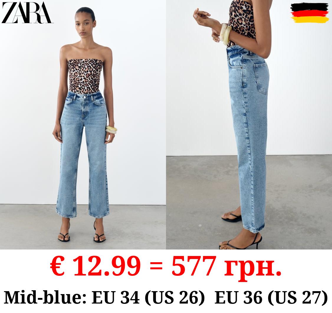 Z1975 MID-RISE STRAIGHT JEANS