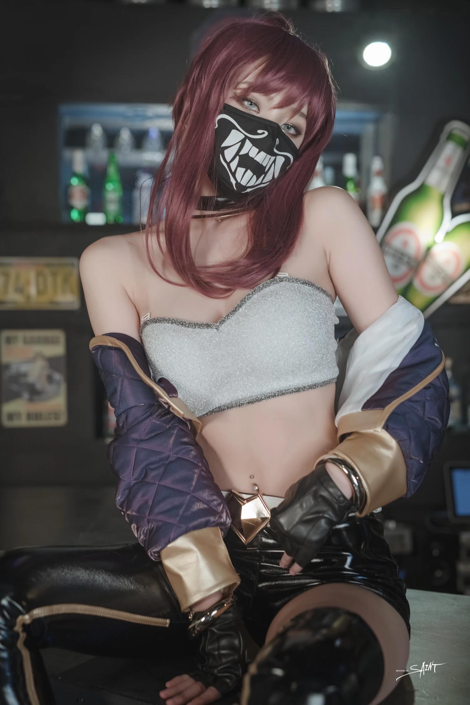 Yuna 유나, [SAINT Photolife] KDA Akali 15