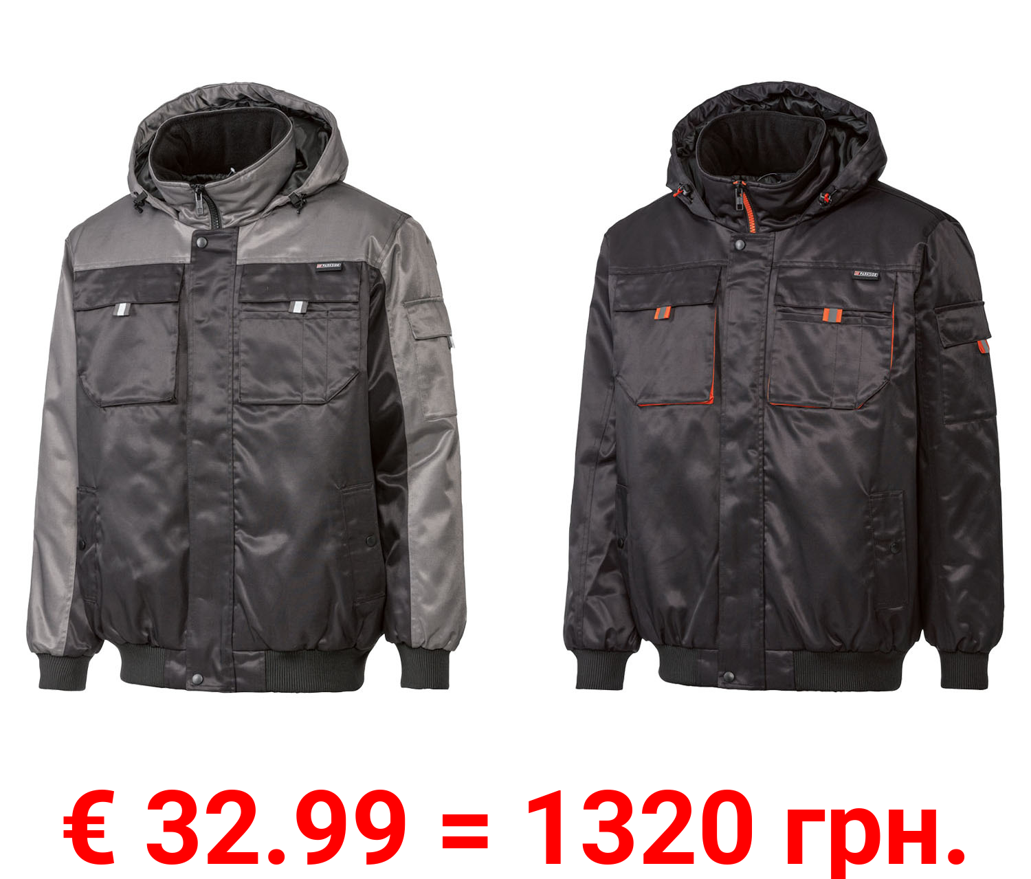 PARKSIDE® Herren Arbeitsblouson, wasserabweisend