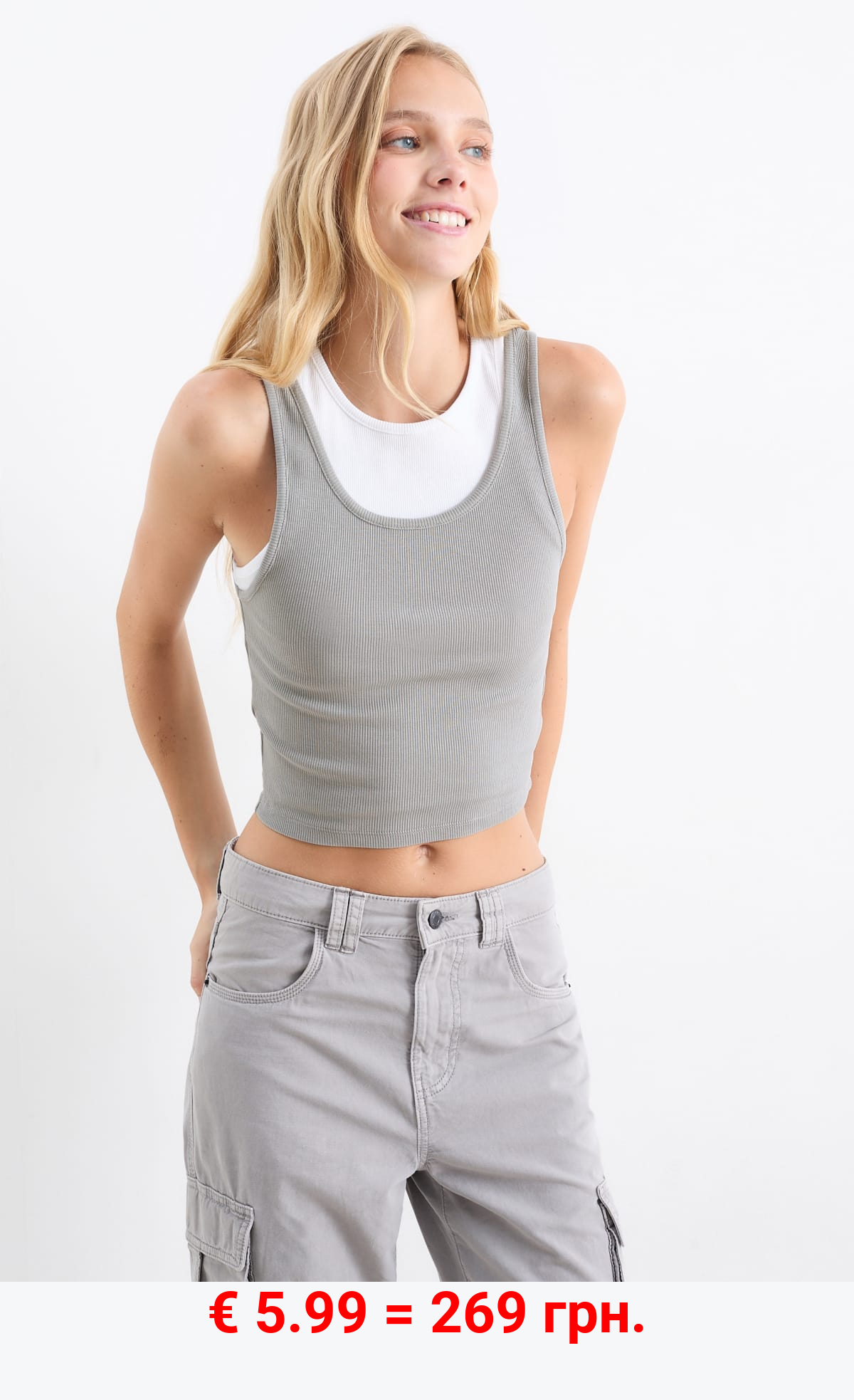 Crop Top - 2-in-1-Look