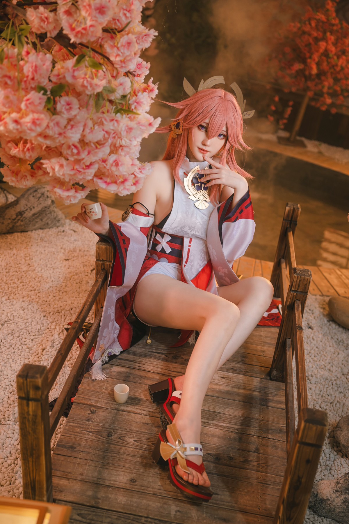 蛋黄mayo Cosplay 八重神子 2
