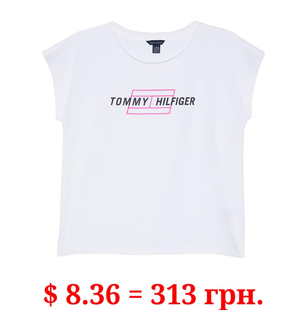 Tommy Hilfiger Kids THS Flag Mesh Tee (Big Kids)