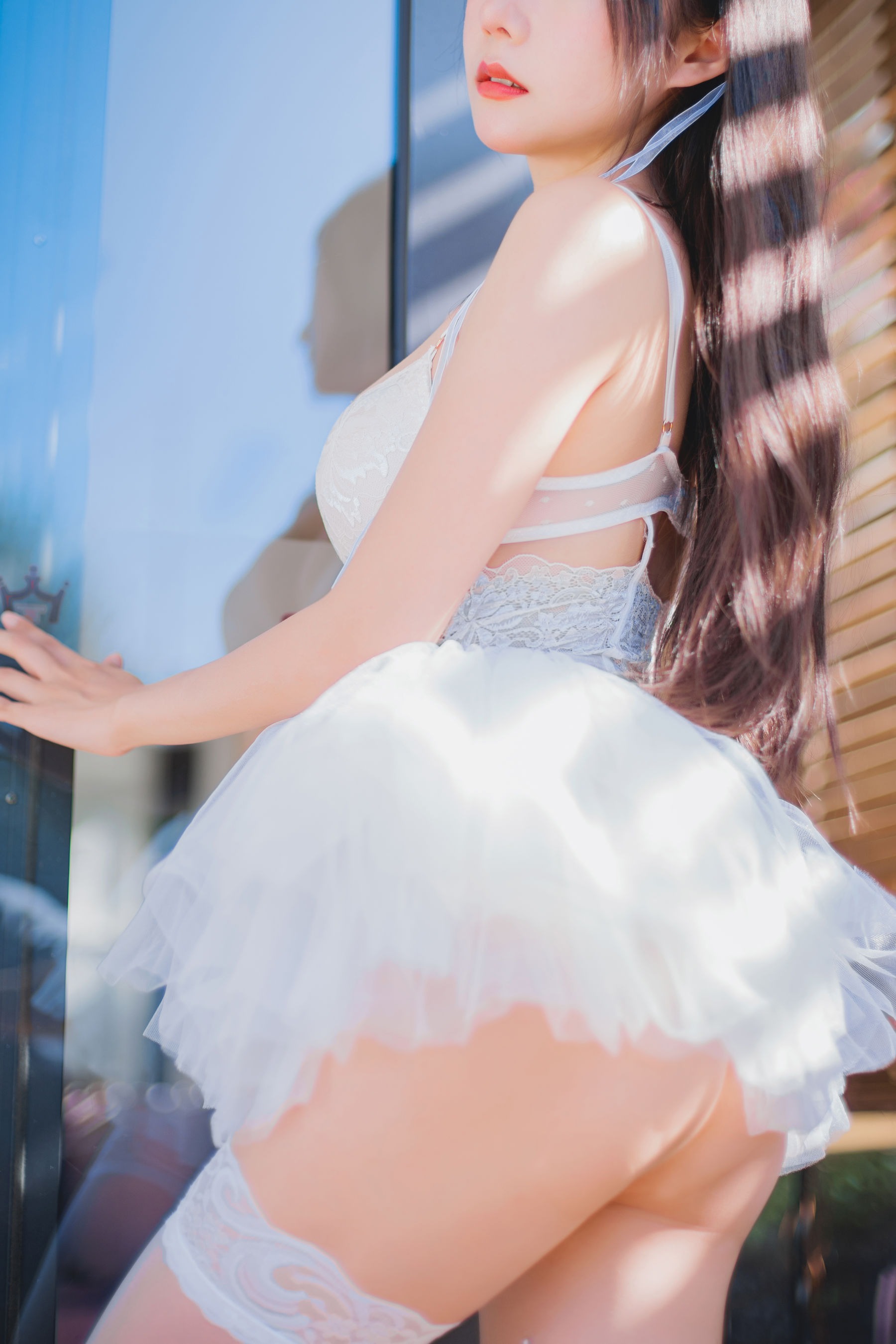 [网红COSER]_香草喵露露写真_-_杨枝甘露_白色纱裙-写真图集共47P 3