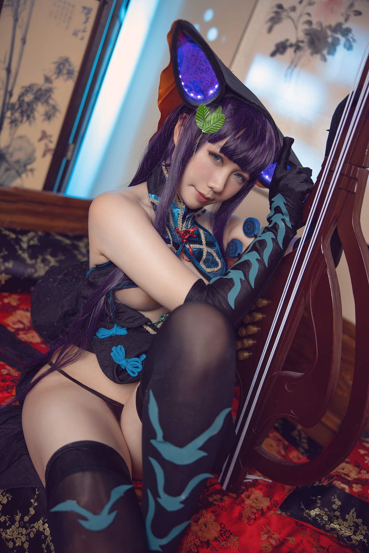 Cosplay 麻花麻花酱 杨玉环满破+二破 16