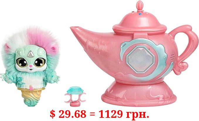 Magic Mixies Magic Genie Lamp with Interactive 8" Plush Toy and 60+ Sounds and Reactions. Reveal a Genie Mixie from The Real Misting Lamp. Gifts for Kids, Ages 5+ - Amazon Exclusive