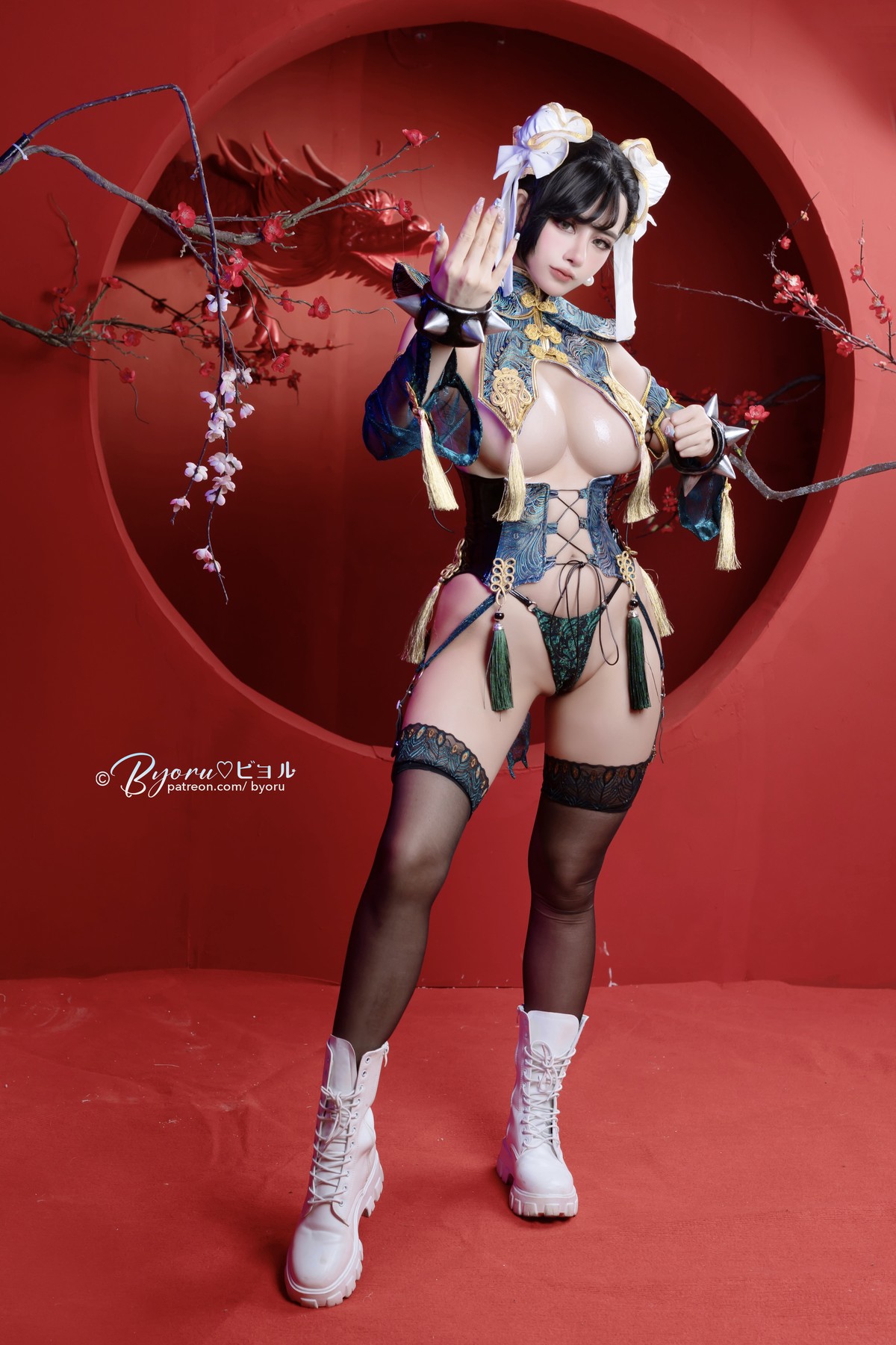 Cosplay 萝莉Byoru Chun-Li 春麗 3