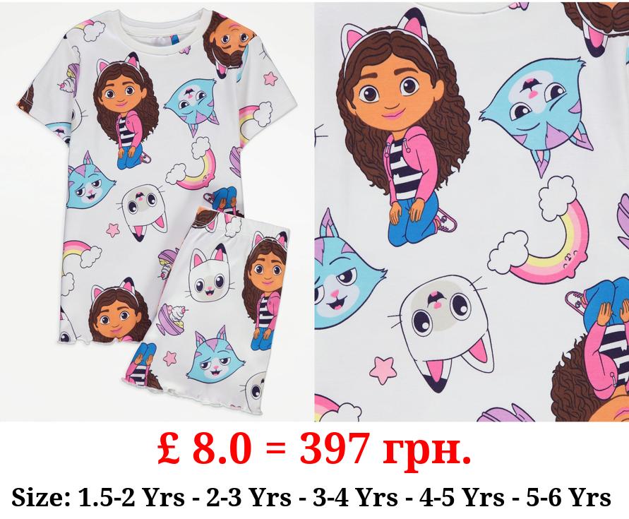 Gabby’s Dollhouse Rainbow Cat Short Pyjamas