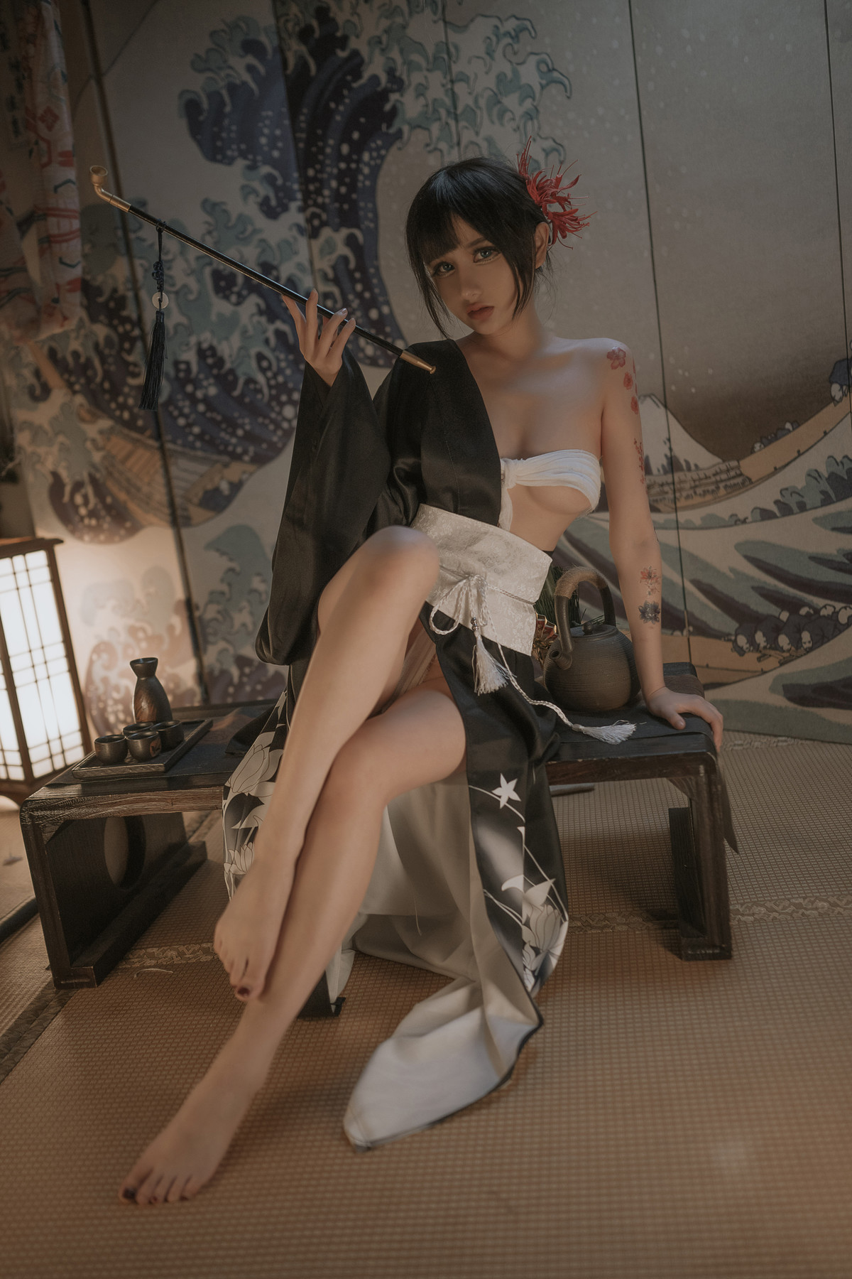 Cosplay 您的蛋蛋 黑帮大小姐 7