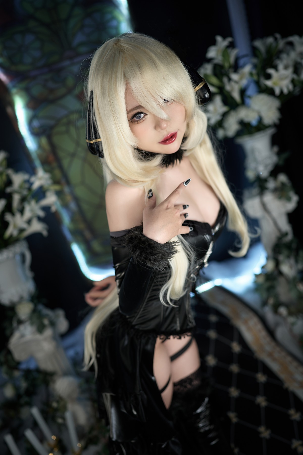 Cosplay 洛璃LoLiSAMA 暗黑小红帽 5