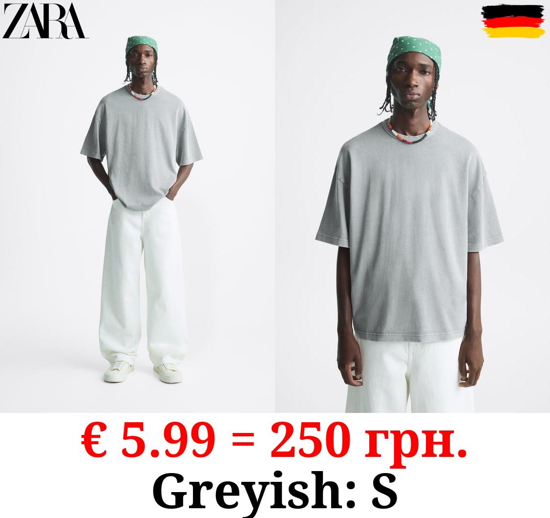 ACID WASH PRINT T-SHIRT