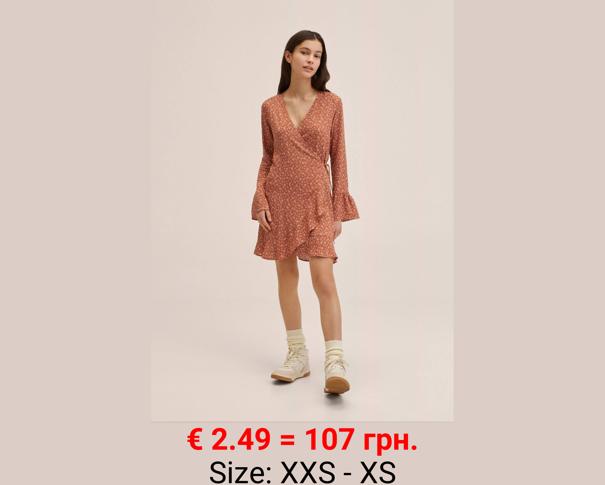 Vestido estampado floral