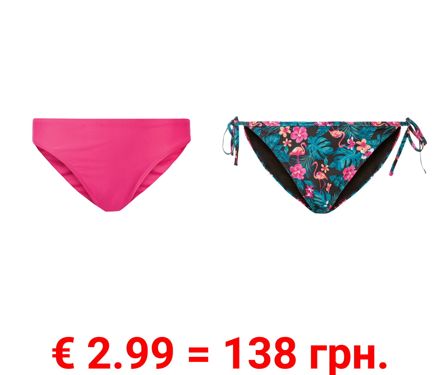 esmara® Damen Bikini-Slip, optimale Passform