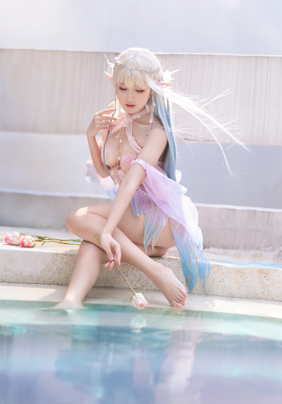 Cosplay 三度_69 温泉美人鱼 2