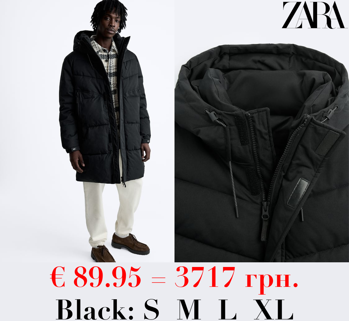 LONG PUFFER COAT
