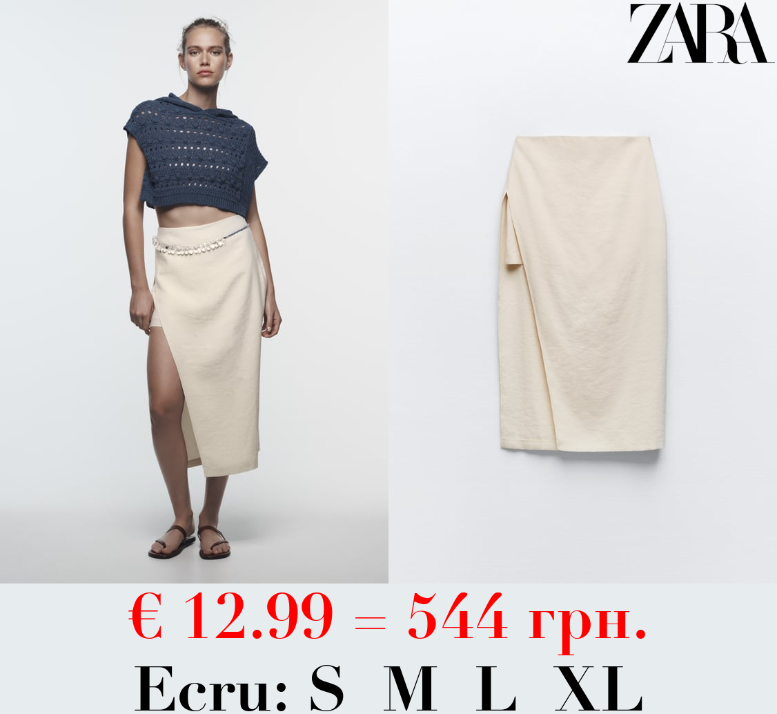 MIDI PAREO BERMUDA SHORTS