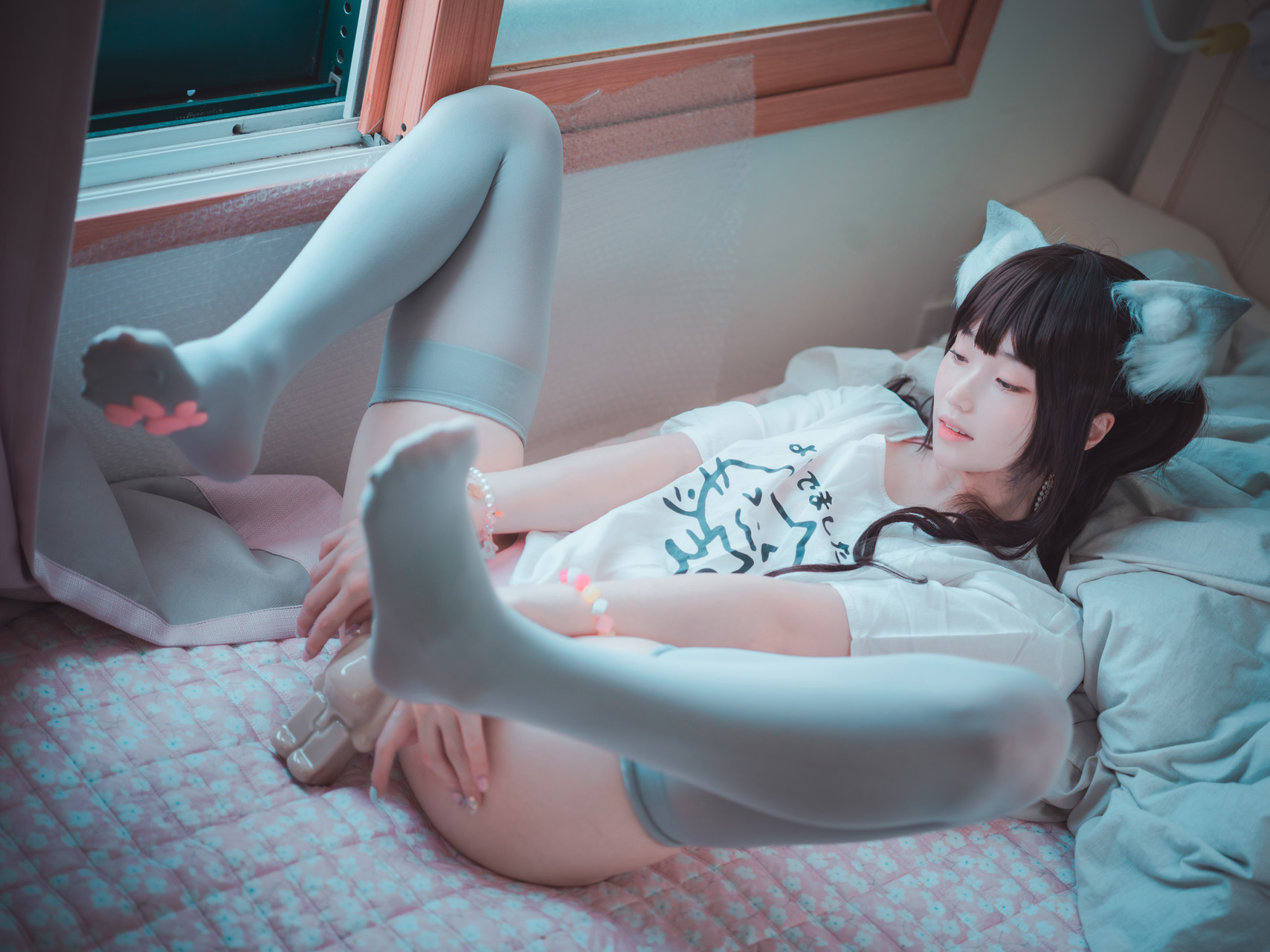 Bambi 밤비, [DJAWA] The cat I picked up turned into a girl Set.02 4