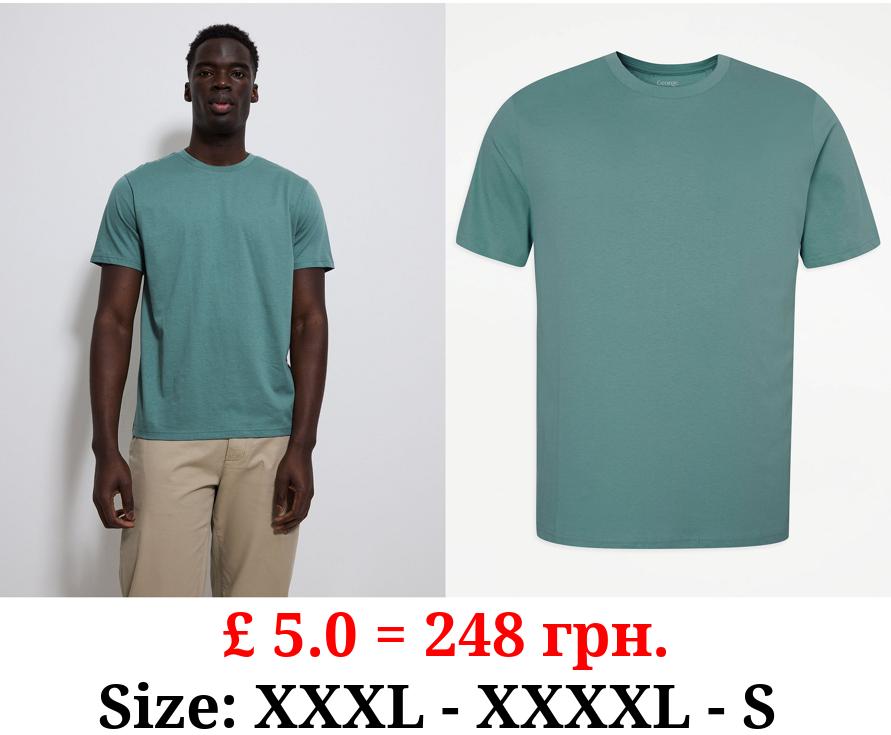Green Crew Neck T-Shirt
