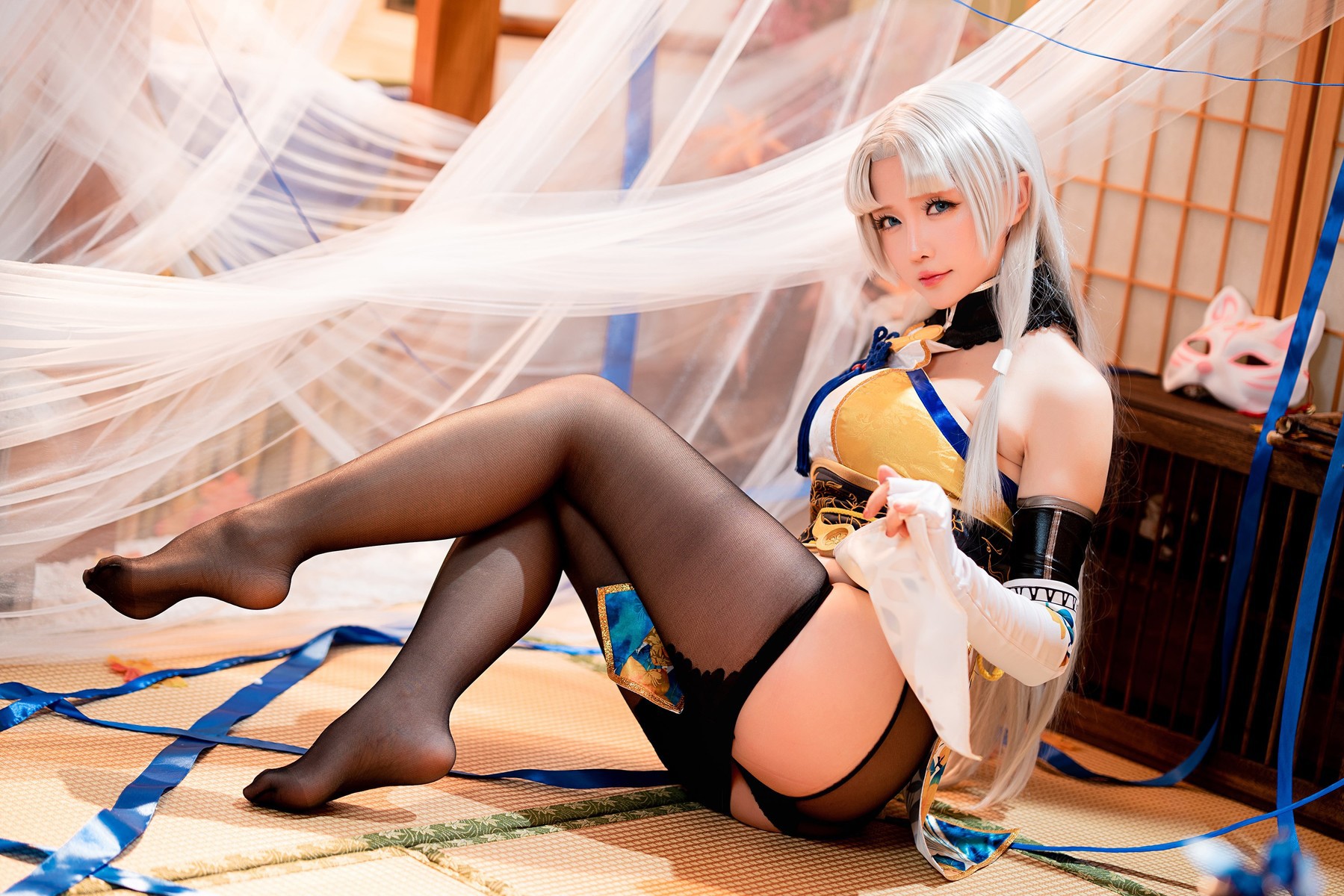 星之迟迟 Cosplay 胡桃 34
