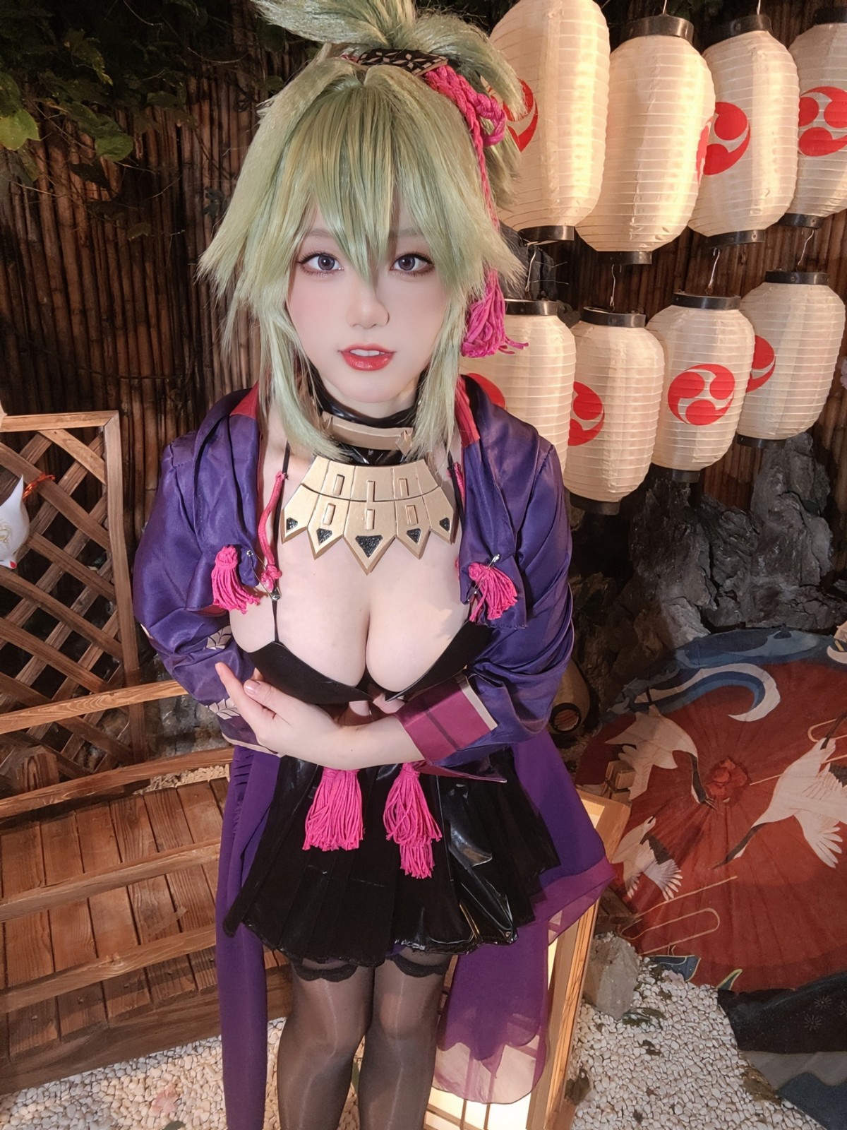 Cosplay 七七娜娜子 久岐忍同人 33