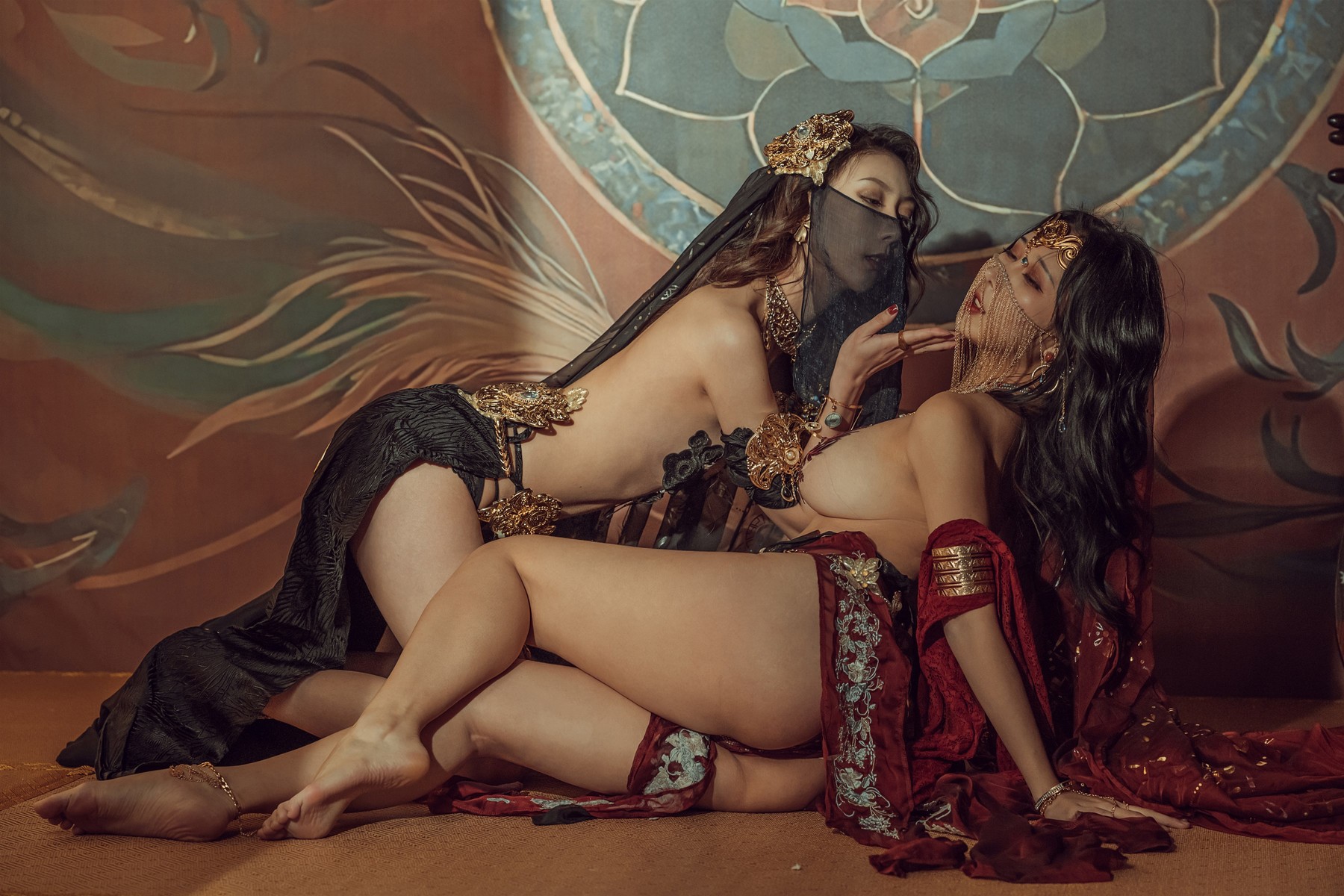 Cosplay 云溪溪 奶桃桃 双人古风 12