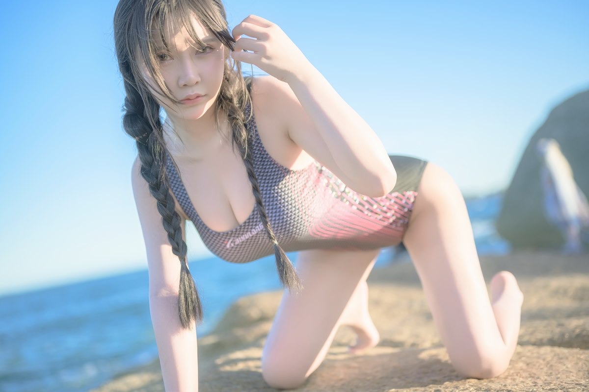 [Cos]抖娘利世 - 竞技泳衣[60P+3V] 54