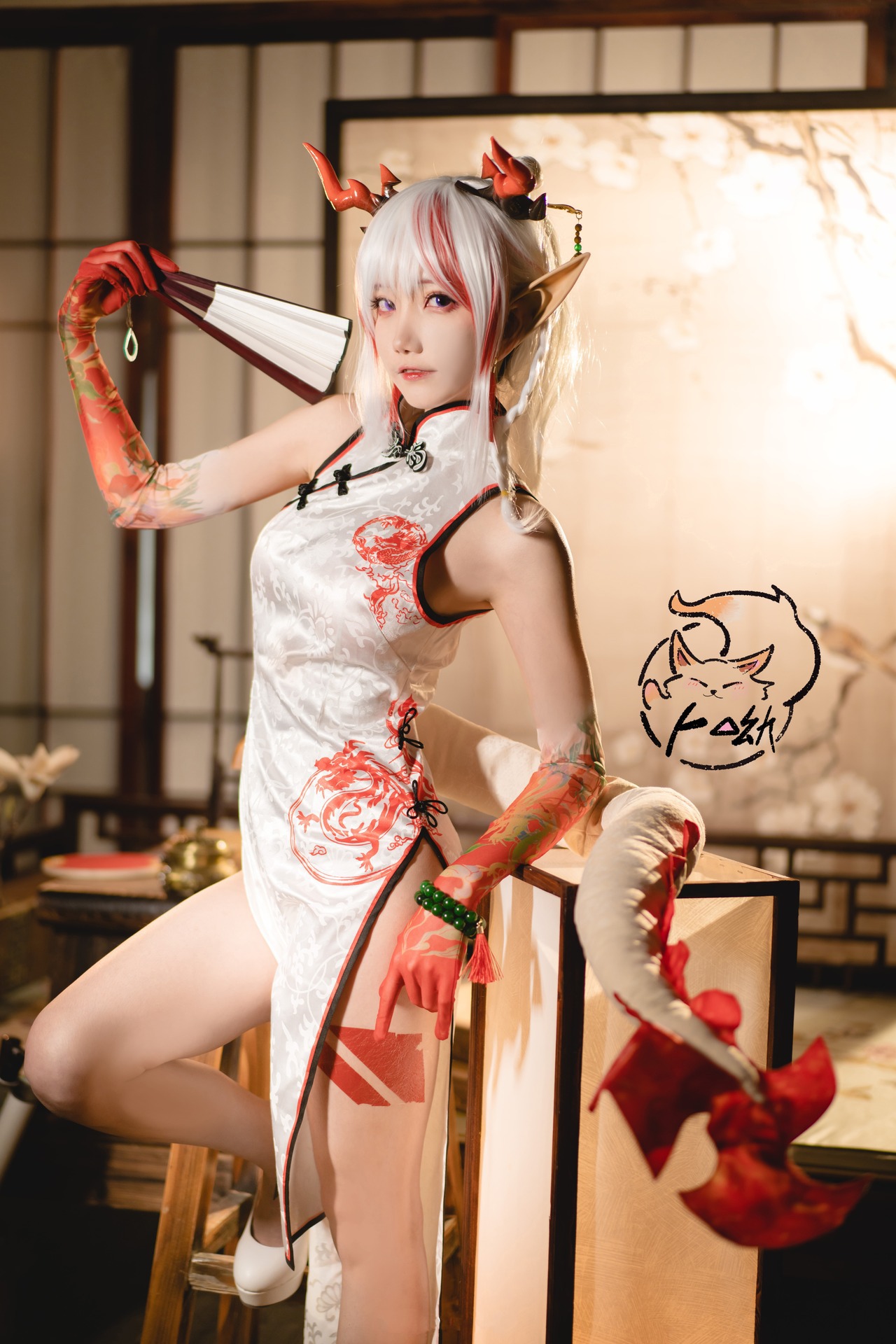 [卜呦] 年旗袍·乐逍遥 Arknights Qi Pao 7