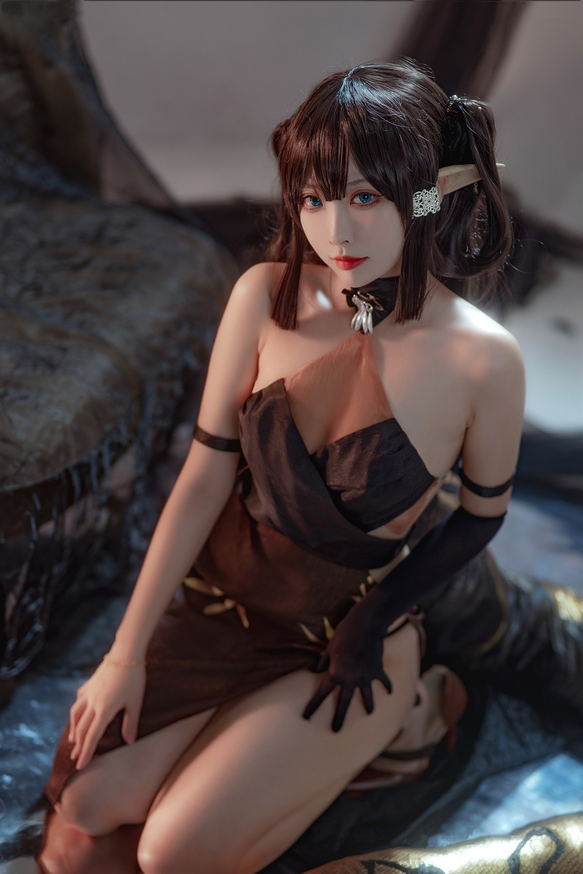 Cosplay 宫本桜 森蚺同人 16