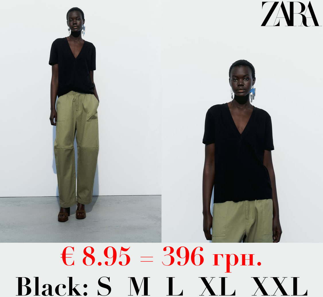 COTTON T-SHIRT WITH ENZYME FINISH