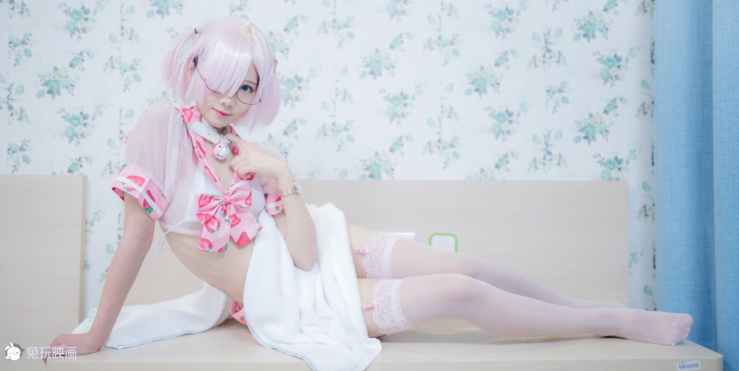 Cosplay 兔玩映画 草莓裙 20