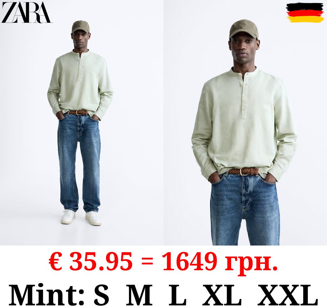 COTTON - LINEN SHIRT