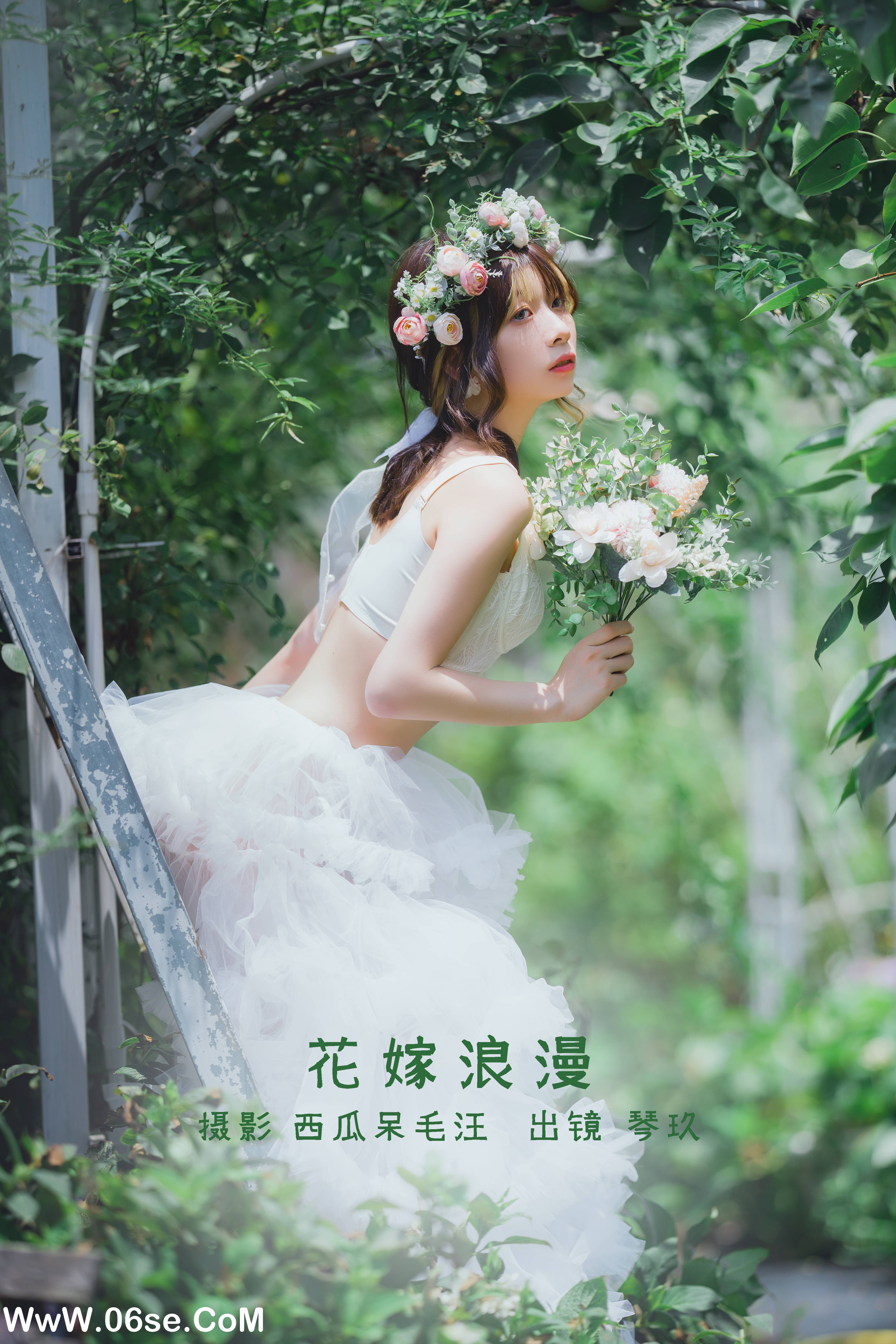 [YITUYU艺图语]2022.08.28 花嫁浪漫 清青琴玖[31+1P／450MB]-六色网